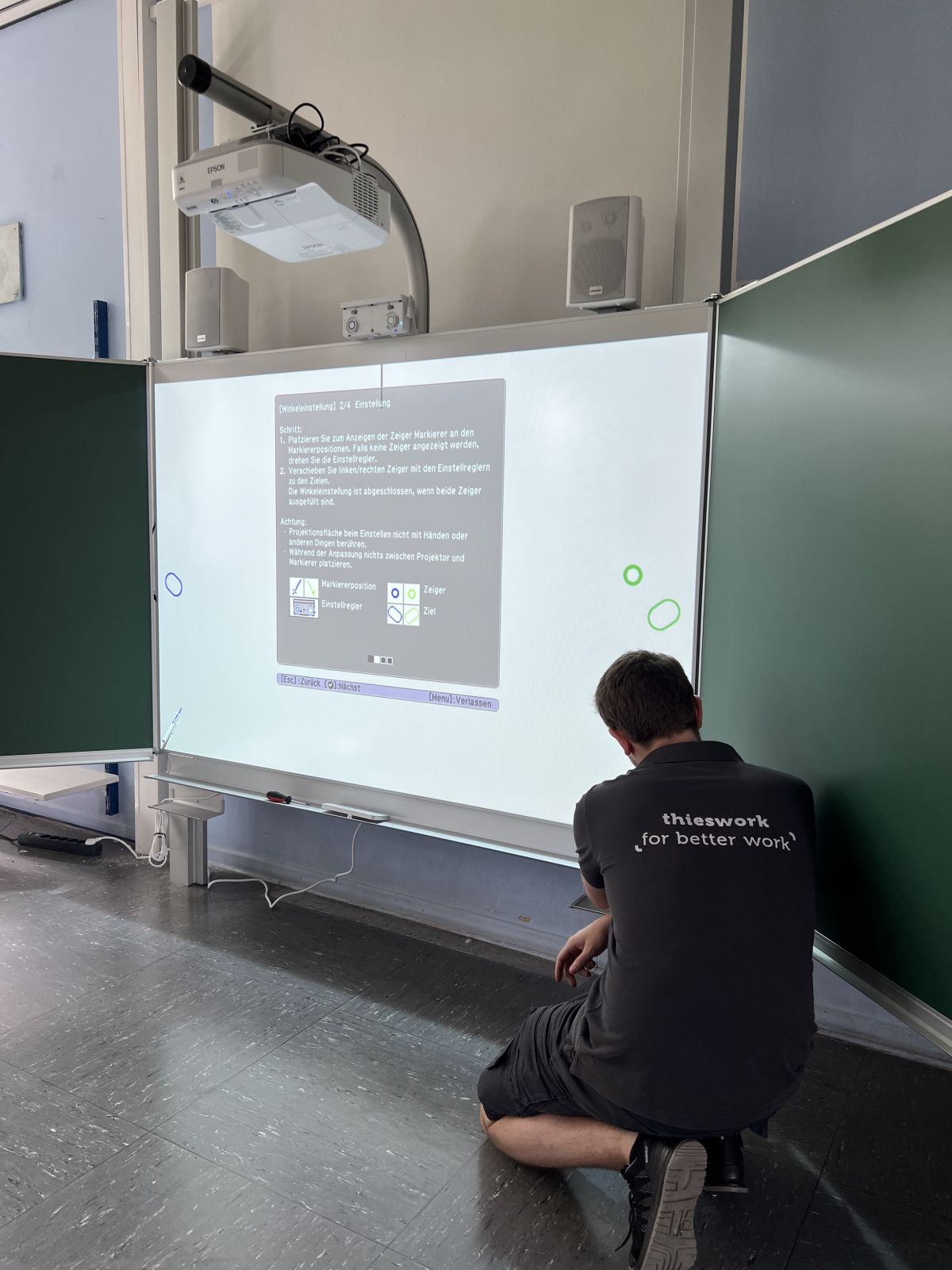 Eigenes, erfahrenes Rollout und Montageteam für Installationen