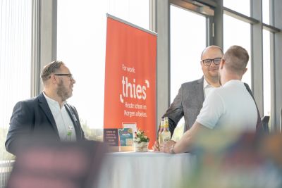 Networking in der Skylounge in Bocholt