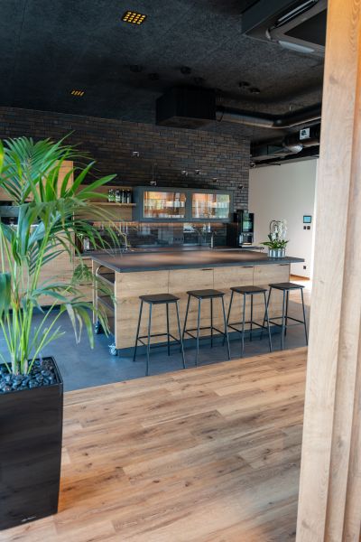 Ein tolles Work Café für Frühstücks- und Mittagspausen